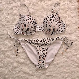Victoria’s Secret animal print swimsuit